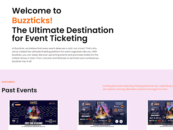 Cover image for Event Ticket Booking Platform