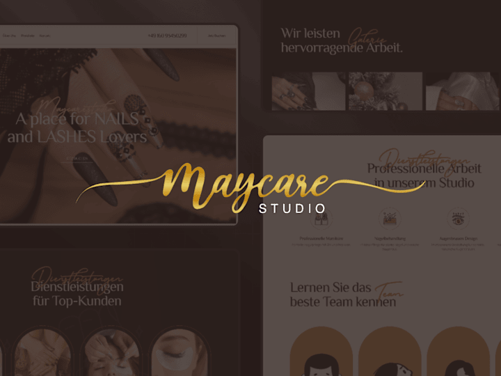 Cover image for Maycare Studio - Eyelashes and Nail Design 