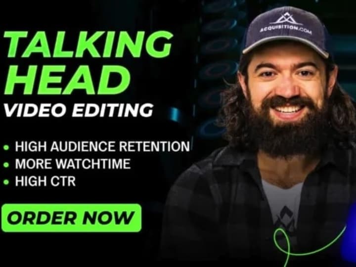 Cover image for Youtube Talking Head Video With Motion Graphics