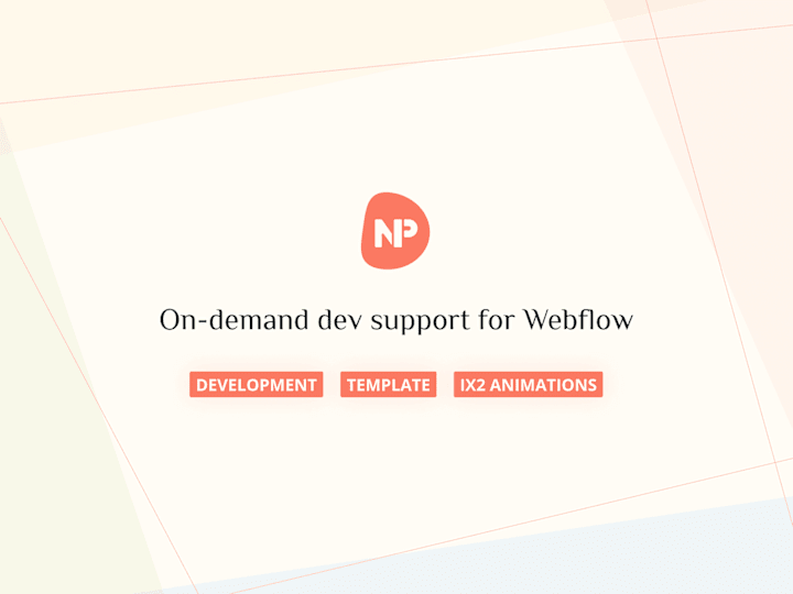 Cover image for On demand Webflow development support