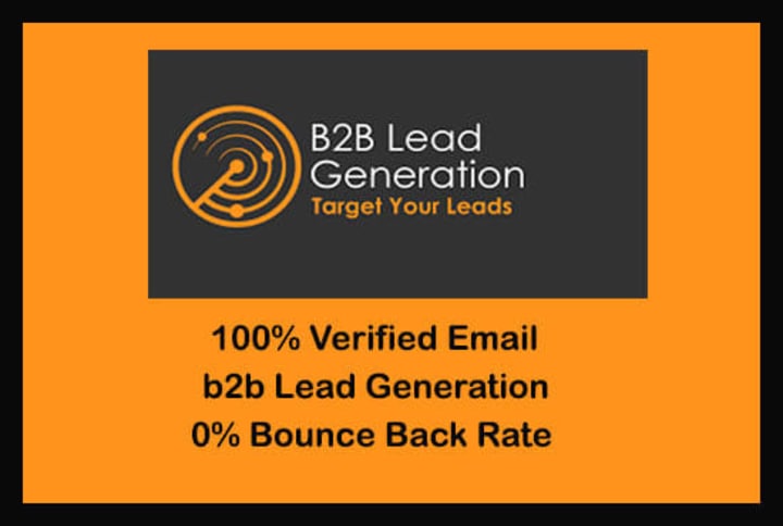 Cover image for I will do b2b lead generation and targeted email list building