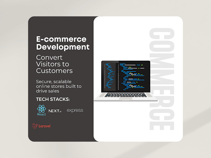 Cover image for Custom E-commerce Development & Integration