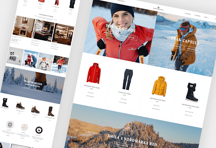 Cover image for Amundsen's Sports Woocommerce