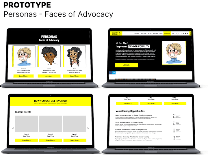 Cover image for Amnesty International Australia's Youth Website Development
