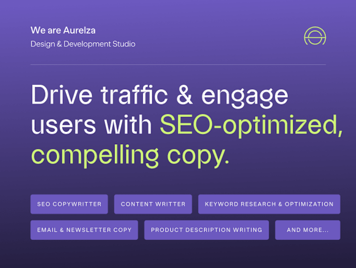 Cover image for SEO-Optimized, High-Converting Copy