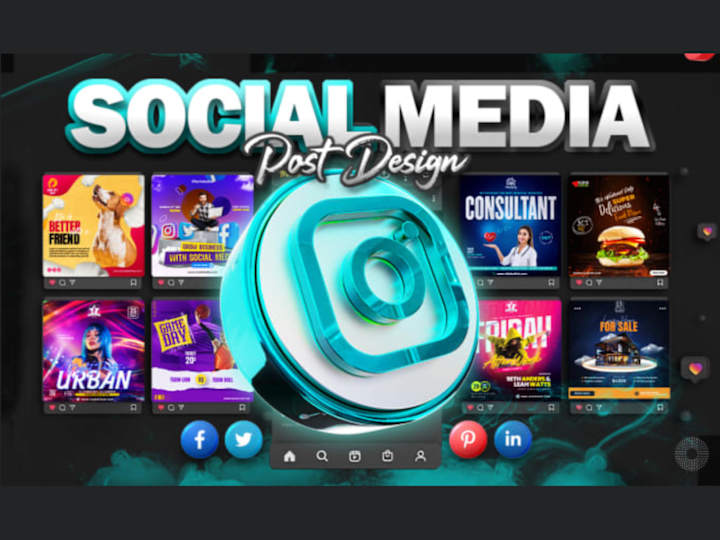 Cover image for Design unique attractive social media post, advertising graphics