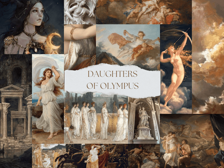 Cover image for Greek Goddesses: Daughters of Olympus 