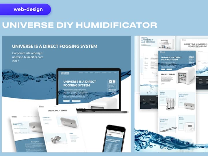 Cover image for Web Design and WordPress Development for DIY HUMIDIFICATOR