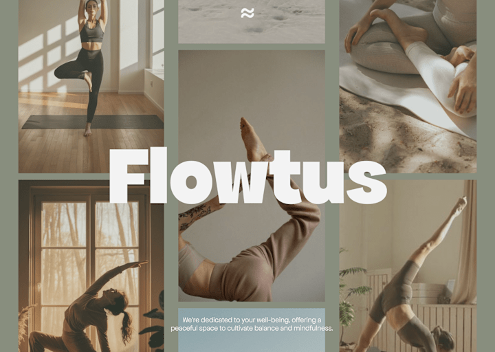 Cover image for Flowtus – Elegant Webflow Design for Yoga & Wellness Brands