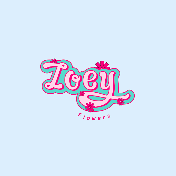 Cover image for Zoey Flowers Store Logo Design