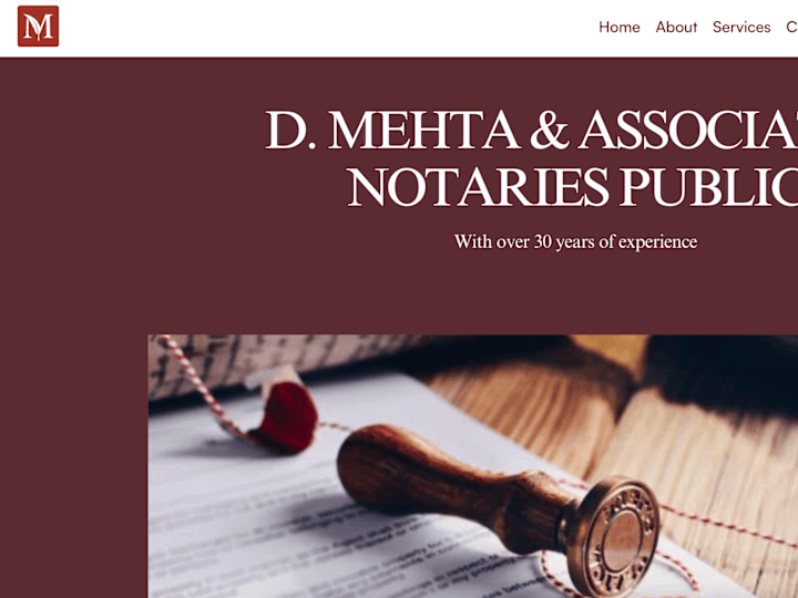 Cover image for Website Transformation for Notary Website