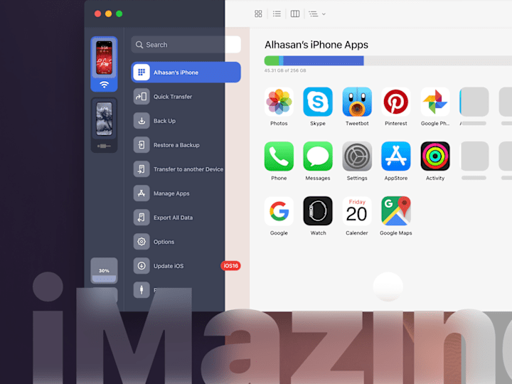 Cover image for iMazing App for macOS - Redesign