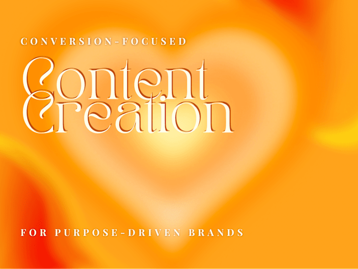 Cover image for Conversion-Focused Content Creation for Purpose-Driven Brands