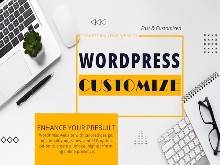 Cover image for Customize Prebuilt WordPress Website for Unique Look & Function