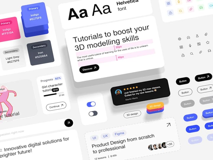 Cover image for Top-notch Figma Design System