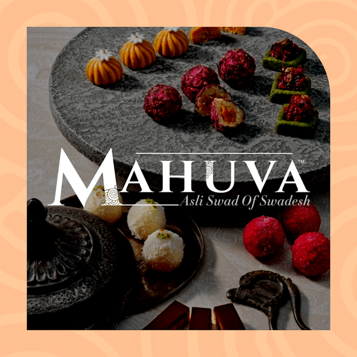 Cover image for Mahuva Sweets & Snacks | Indian Sweets & Namkeen Brand