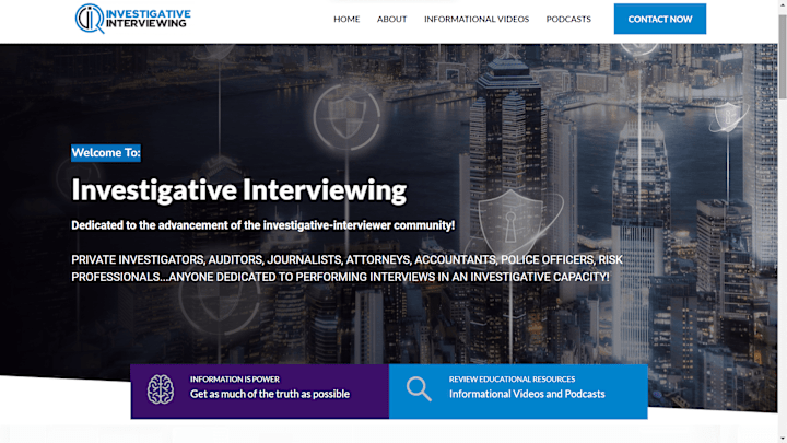 Cover image for Investigative Interviewing 