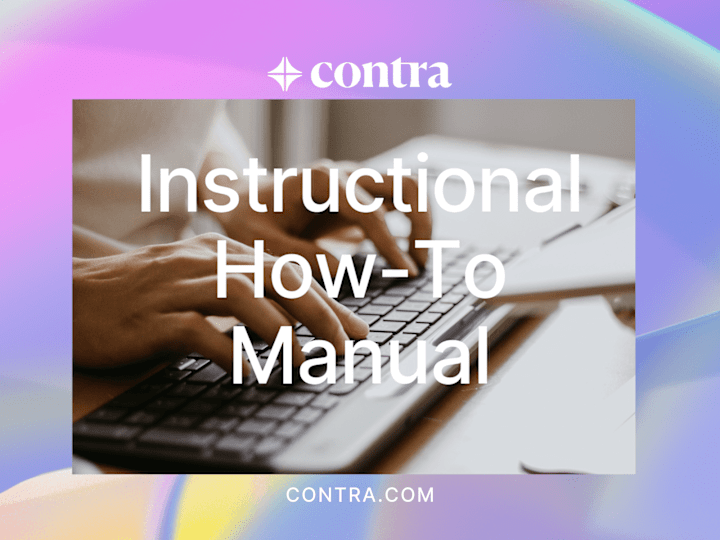 Cover image for Writing instructional manuals