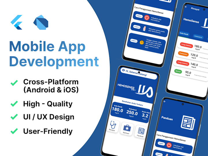 Cover image for Mobile App Development with Flutter