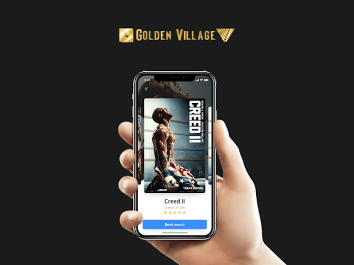 Cover image for [Concept] Golden Village Cinema Mobile App