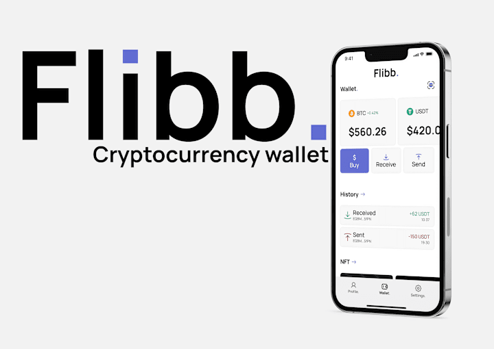 Cover image for Cryptocurrency wallet | App Design