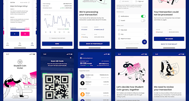 Cover image for Student Coin - Simplifying tokenisation at scale.