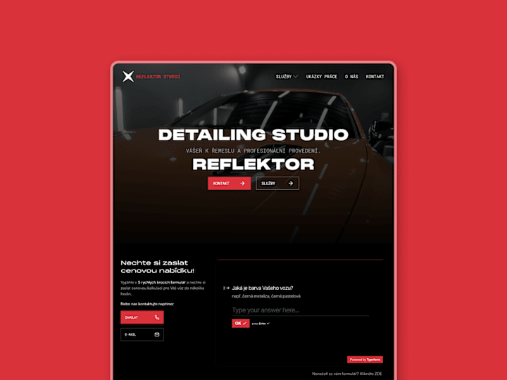 Cover image for REFLEKTOR Studio Framer website