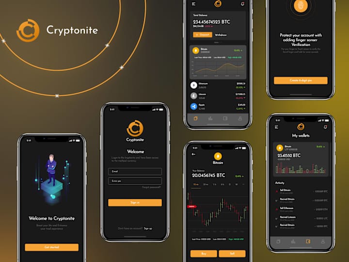 Cover image for Cryptonite Cryptocurrency Trading App