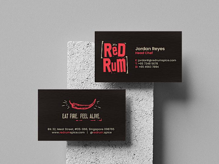 Cover image for RedRum — Brand Identity & Packaging Design