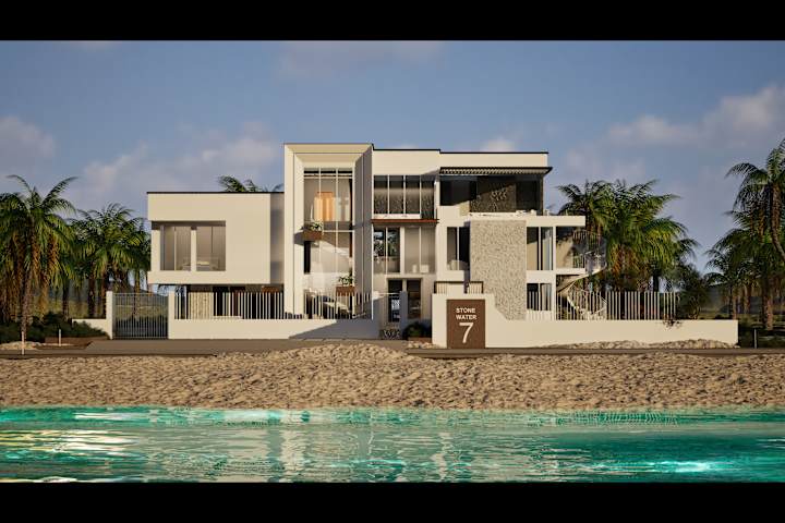 Cover image for Luxurious Beachfront Villa
