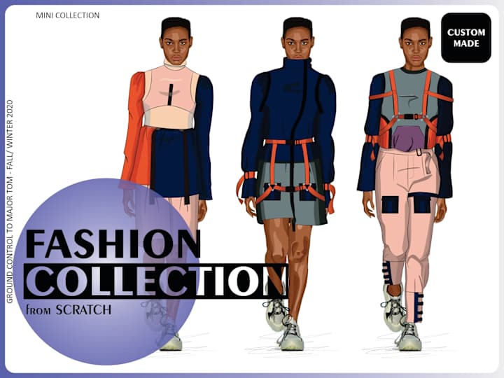 Cover image for I will design a fashion collection from scratch