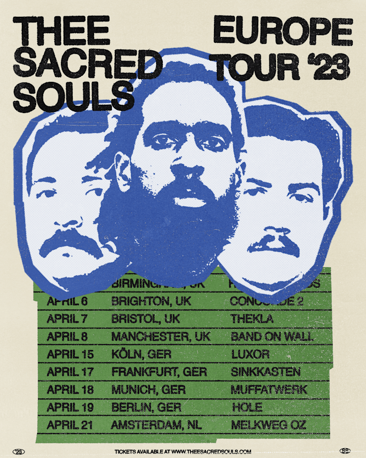 Cover image for Thee Sacred Souls Tour Poster