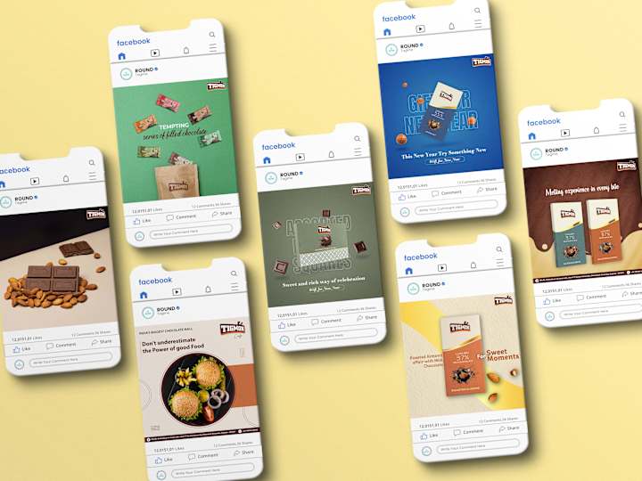 Cover image for Social Media Post - Chocolate Brand
