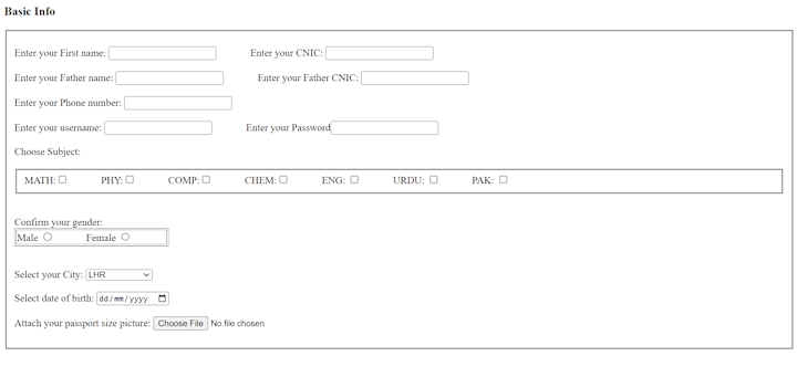 Cover image for Html/CSS Work