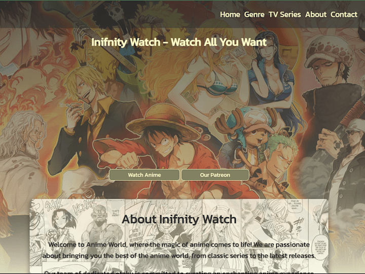 Cover image for An Anime Watching Site(Front-end)