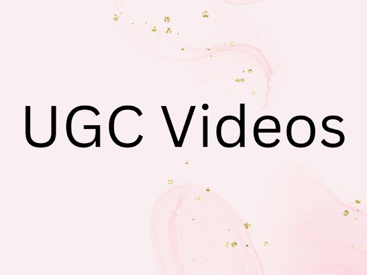 Cover image for UGC Video Creation✨