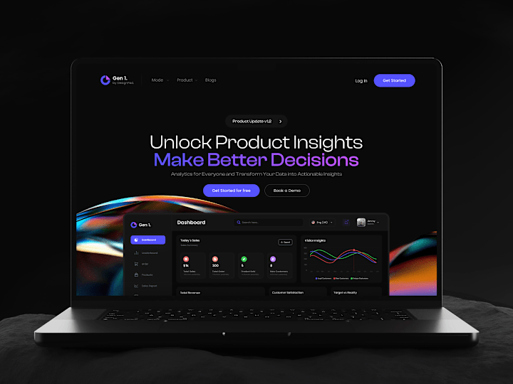 Cover image for Gen1. - SaaS Landing Page | Framer