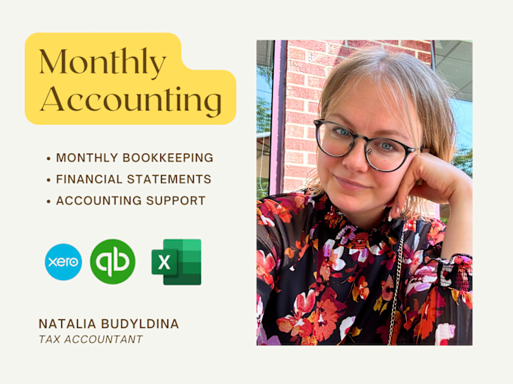 Cover image for Monthly Accounting Services