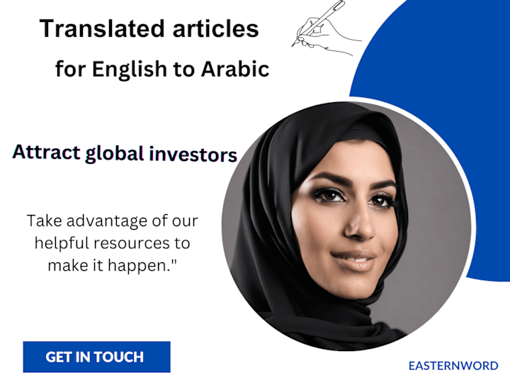 Cover image for Article Translation . English to Arabic 