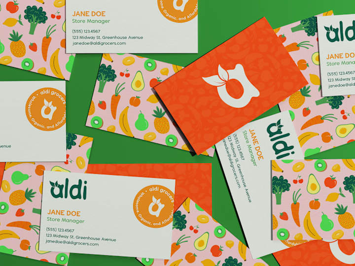 Cover image for Aldi Organic Grocers - Rebranding Case Study for Aldi