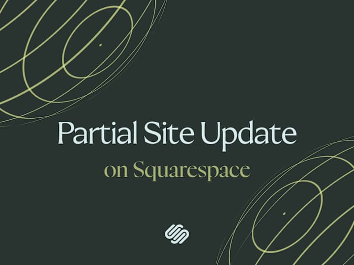 Cover image for Partial site update