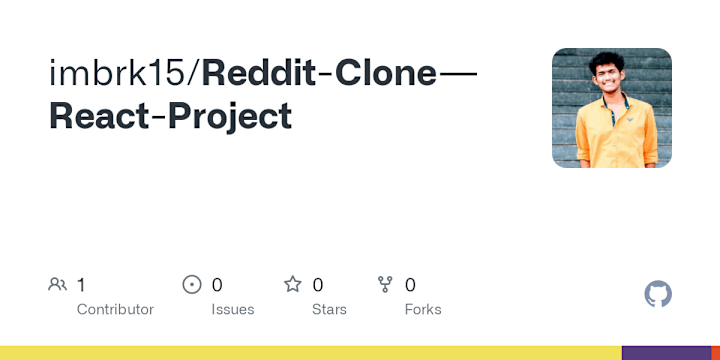Cover image for Reddit-Clone---React-Project