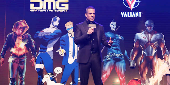 Cover image for Valiant Films: 10 New Things DMG's Dan Mintz Has Revealed About…