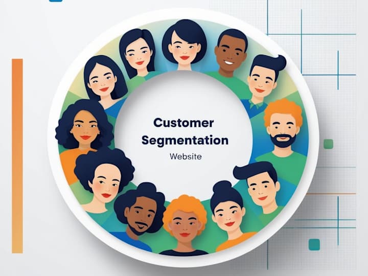 Cover image for Website for customer segmentation.