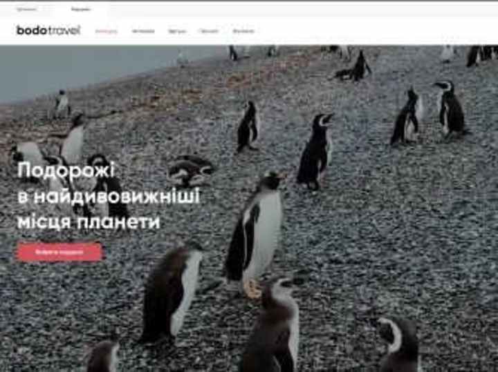 Cover image for Frontend for a travel agency`s website