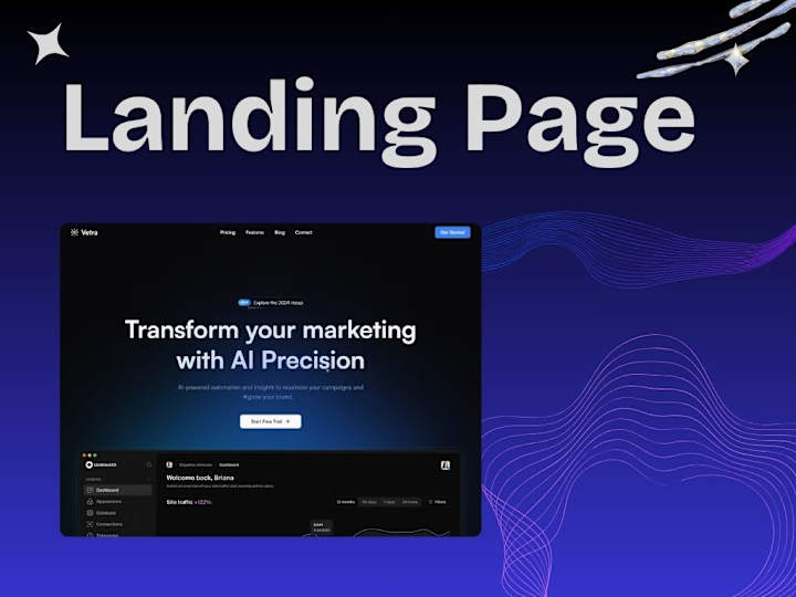 Cover image for Landing Page Development