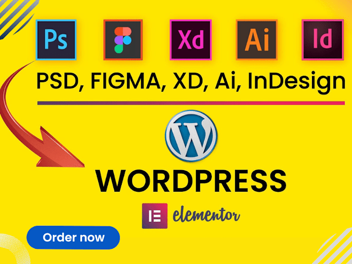 Cover image for I will convert Figma/PSD/AI design to a responsive website