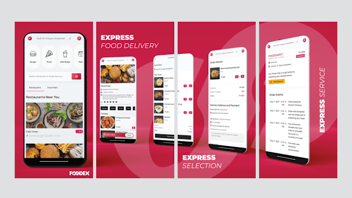 Cover image for FoodEx - Food Delivery Platform