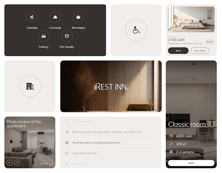 Cover image for Rest Inn: Apart Hotel