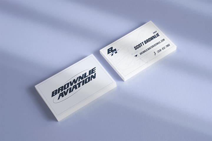 Cover image for Brownlie Aviation - Logo Presentation